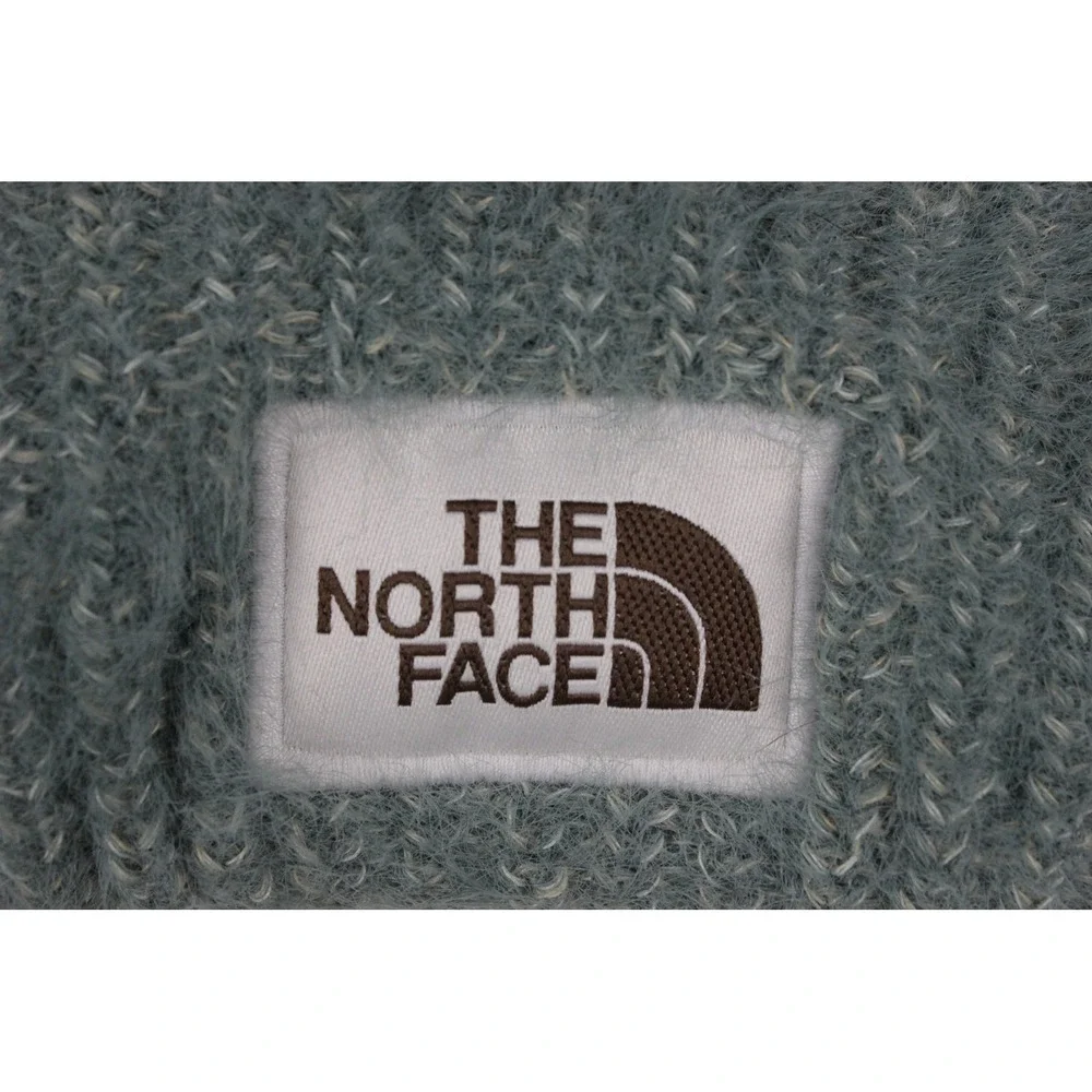 The North Face Salty Bae Lined Beanie Dark‎ Sage One Size Womens Fuzzy Cozy Hat